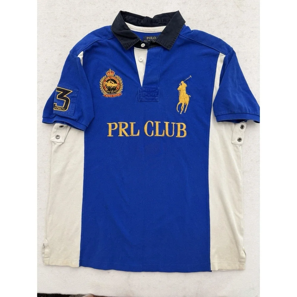 Polo Ralph Lauren Snow Polo Challenge Cup Mens 2XL Custom Fit Big Pony #3 RARE